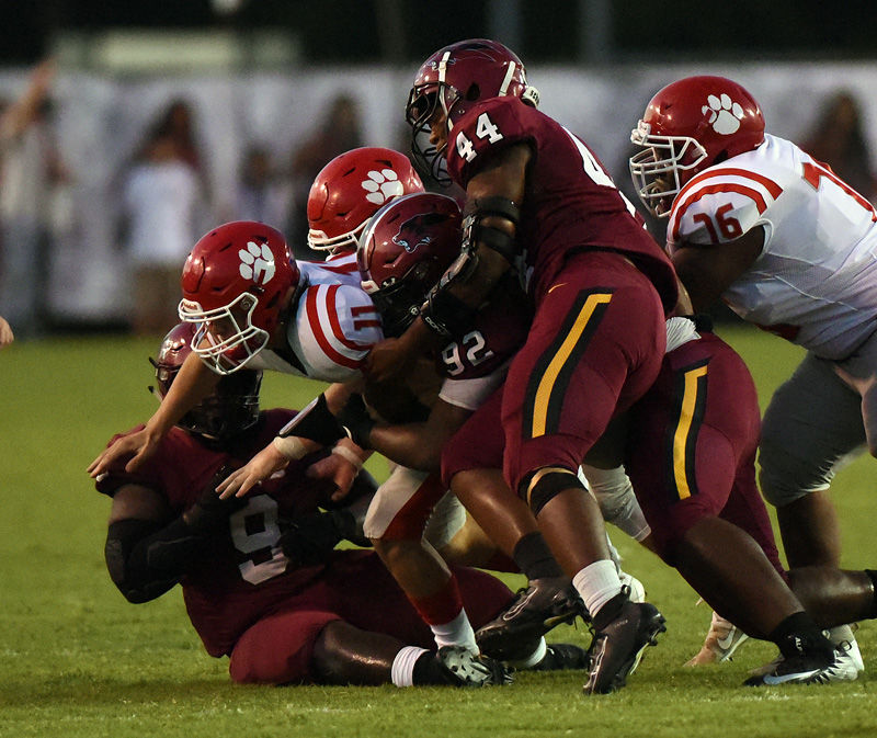 Dothan High Wolves vs Eufaula football